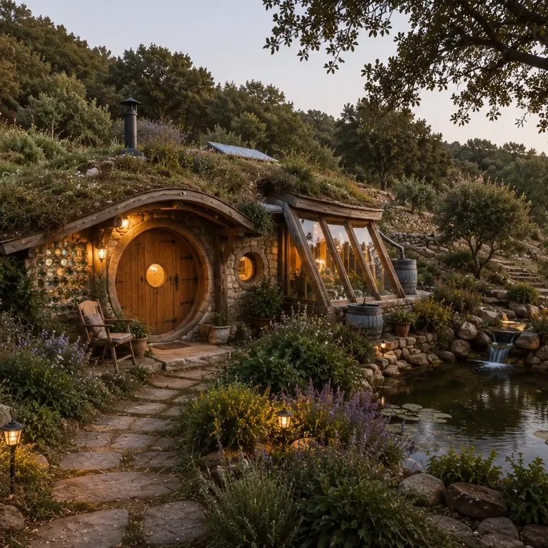 Fairytale earth House